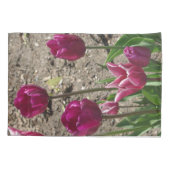 Housse D'oreillers Coque coussin de Tulips violets (Dos)