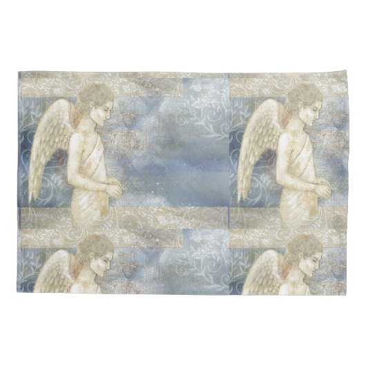 Housse D'oreillers Coque coussin Définir les anges gardiens toujours (Dos-gauche)