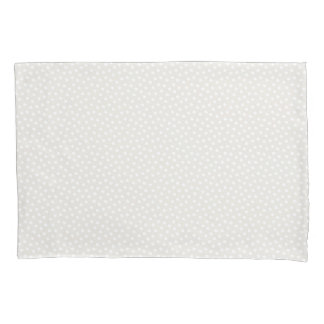 Housse D'oreillers Coque Coussin des points d'aquarelle blanche neige