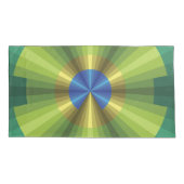 Housse D'oreillers Coque Coussin d'illusion Peacock (Dos)