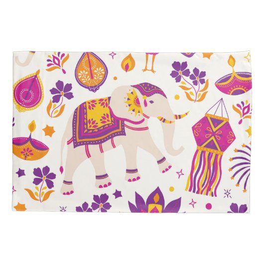Housse D'oreillers Coque coussin Diwali (Dos)