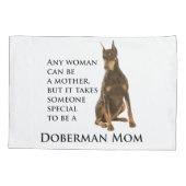 Housse D'oreillers Coque Coussin Doberman (Dos)