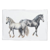 Housse D'oreillers Coque Coussin du cheval (Dos-gauche)