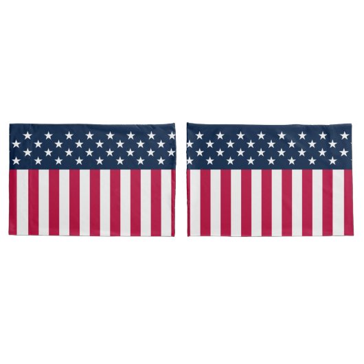 Housse D'oreillers Coque Coussin du drapeau bleu rouge (Dos-Set)