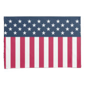 Housse D'oreillers Coque Coussin du drapeau bleu rouge (devant-Droit)