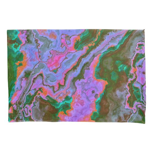 Housse D'oreillers Coque Coussin en marbre aigre (devant)