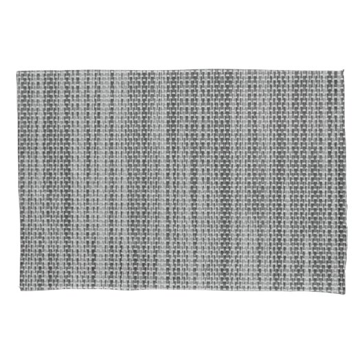 Housse D'oreillers Coque Coussin Faux Grey Fabric (devant)