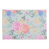 Housse D'oreillers Coque Coussin floral (Dos-Droit)