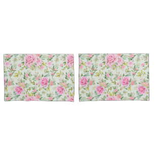 Housse D'oreillers Coque Coussin floral