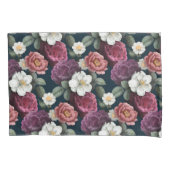 Housse D'oreillers Coque Coussin floral (devant-gauche)