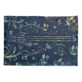 Housse D'oreillers Coque Coussin Floral Guitare (Dos)