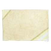 Housse D'oreillers Coque coussin Gold Beige Stripe (devant)