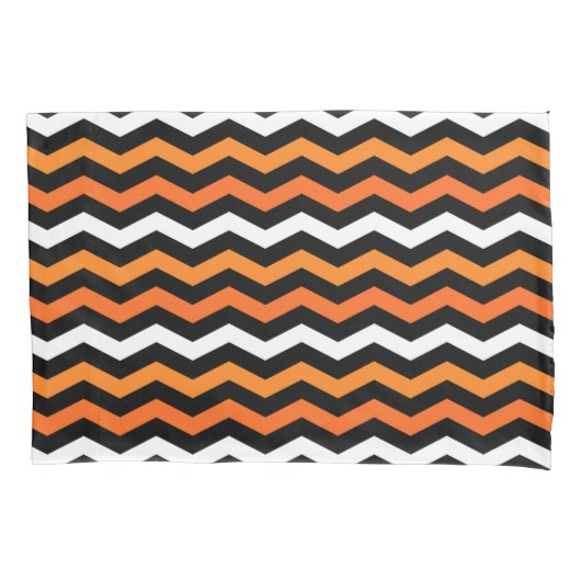 Housse D'oreillers Coque Coussin Halloween Chevron Plaid (devant)