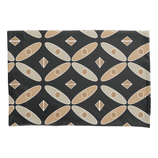 Housse D'oreillers Coque Coussin indonésien Batik (devant)