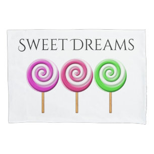 Housse D'oreillers Coque Coussin Lollipops tordus