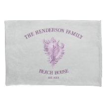 Coque Coussin Magenta Conch Shell