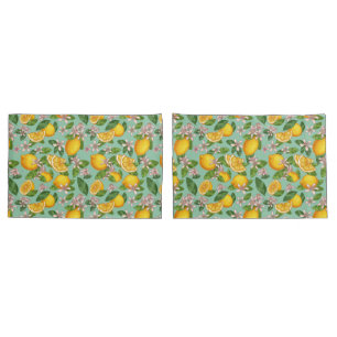 Housse D'oreillers Coque Coussin Motif citron
