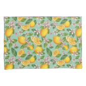 Housse D'oreillers Coque Coussin Motif citron (devant-Droit)