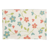 Housse D'oreillers Coque Coussin Motif de fleurs (devant)