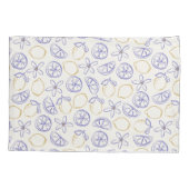Housse D'oreillers Coque Coussin Motif Lemon Doodle (Dos-gauche)