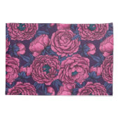Housse D'oreillers Coque Coussin Peonies (Dos-gauche)