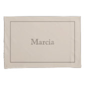 Housse D'oreillers Coque coussin personnalisé (devant-Droit)