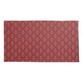 Housse D'oreillers Coque Coussin Red Elegant Damask (Dos-gauche)