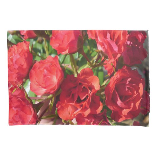 Housse D'oreillers Coque Coussin Red Roses 2 (devant)