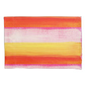 Housse D'oreillers Coque coussin rouge jaune (devant)