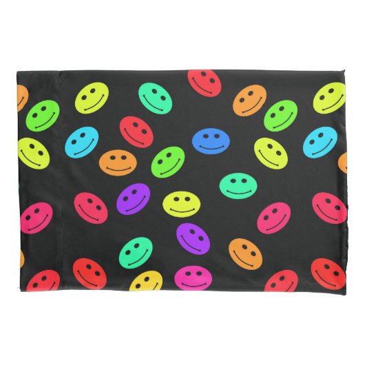 Housse D'oreillers Coque Coussin Smile Face (devant-gauche)