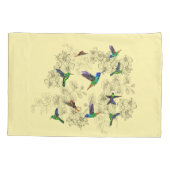 Housse D'oreillers Coque Coussin Spring Birds - Couleurs personnalisé (Dos)