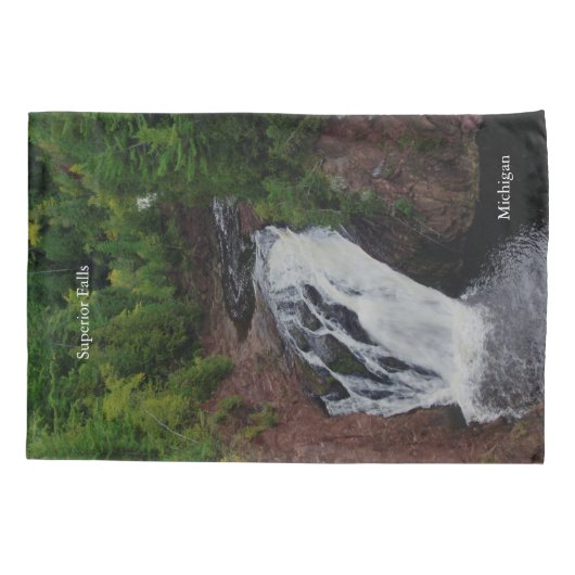 Housse D'oreillers Coque coussin Superior Falls (Dos)