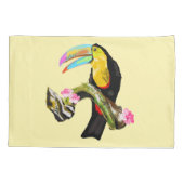 Housse D'oreillers Coque Coussin Toucan (Dos)