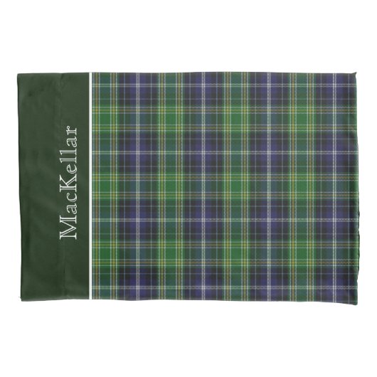 Housse D'oreillers Coque de Coussin classique MacKellar Tartan Plaid (devant)