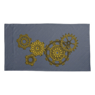 Housse D'oreillers Coque de Coussin de cadenas tissé