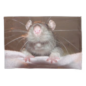 Housse D'oreillers coque de coussin de rat (devant)