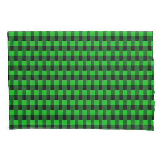 Housse D'oreillers Coque de Coussin vert (devant)