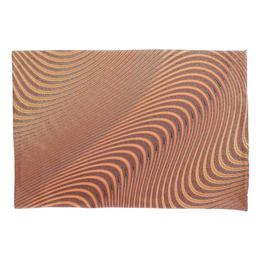 Housse D'oreillers Coque du Coussin d'art Waves Abstrait (devant)