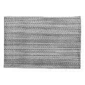 Housse D'oreillers Coque Faux Grey Fabric Coussin (Dos)