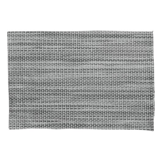 Housse D'oreillers Coque Faux Grey Fabric Coussin (devant)