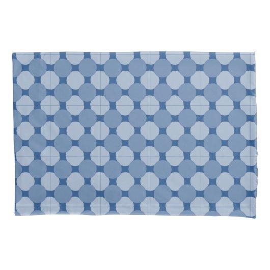 Housse D'oreillers Coques coussin - Cercles sur tuiles (devant-gauche)