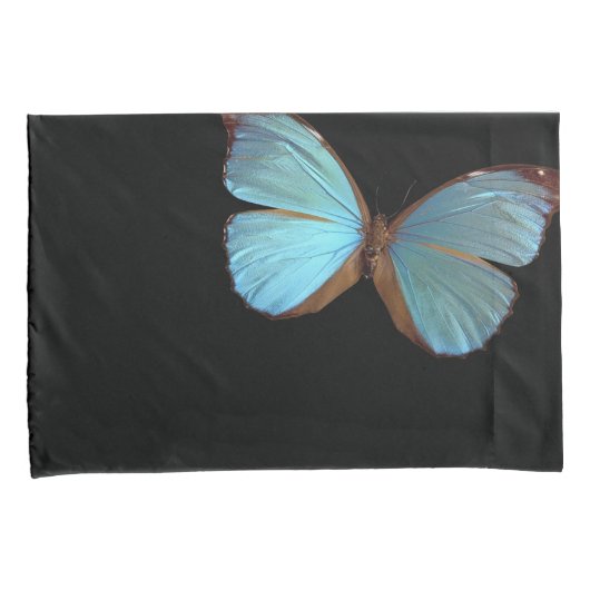 Housse D'oreillers Coques Coussins Blue Fly (devant-Droit)