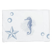 Housse D'oreillers Coques Coussins personnalisés Seahorse Ocean Beach (devant-Droit)