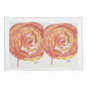 Housse D'oreillers Coques roses (Dos-Droit)