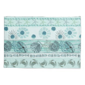 Housse D'oreillers Coquilles côtières Crabes Starfish Bohème (Dos-gauche)