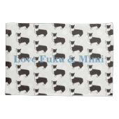 Housse D'oreillers corgi pillowcase コーギー枕カバー (Dos)
