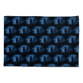 Housse D'oreillers Corneille noire avec runes style gothique foncé (Dos)