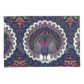 Housse D'oreillers Cosmic Peacock Mandala (devant-Droit)