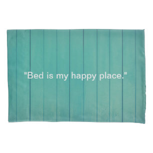 Housse D'oreillers Cosy Green Fence Coussin - 'Le lit est mon endroit