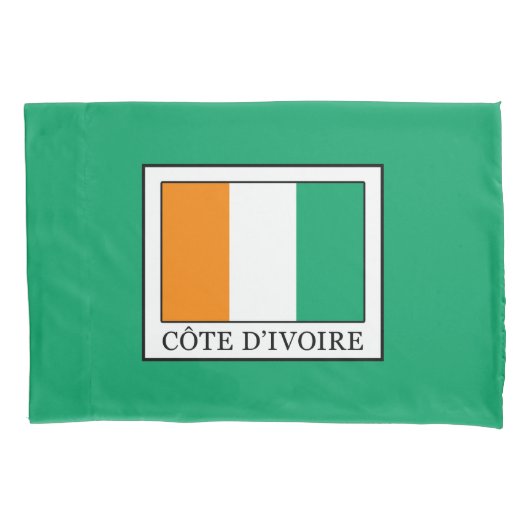Housse D'oreillers Côte d'Ivoire (devant)